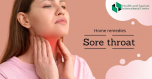 Treatment of sore throat at home