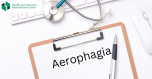 Aerophagia - excessive swallowing of air while talking, eating or  laughing