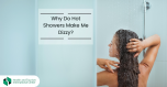 Dizziness while taking a shower