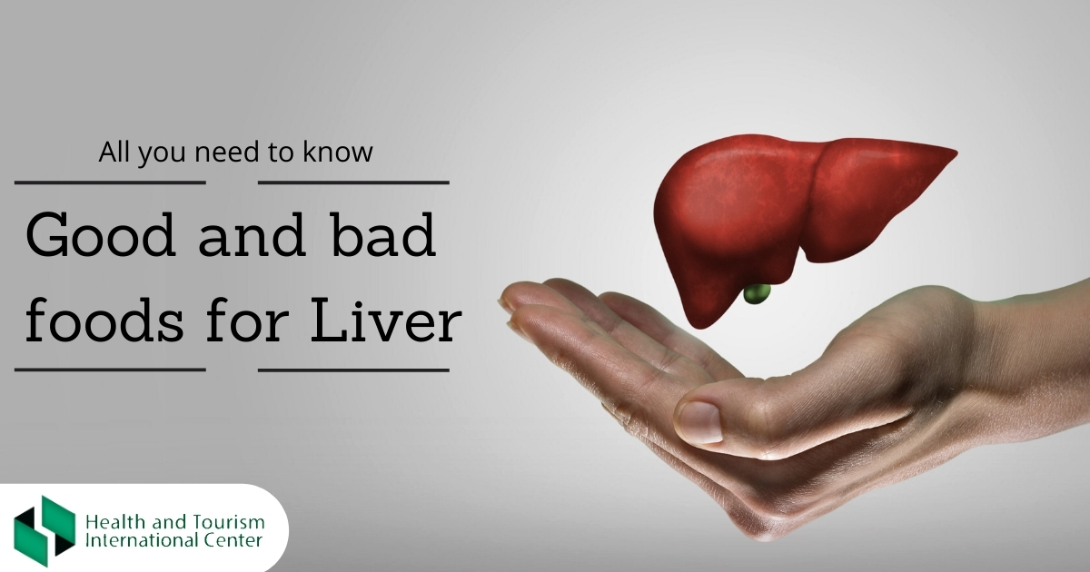 Useful and harmful products for the liver