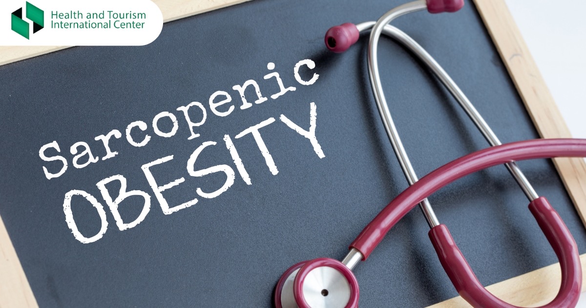    Саркопеническое ожирение — истощение мышечной массы и избыточная жировая ткань