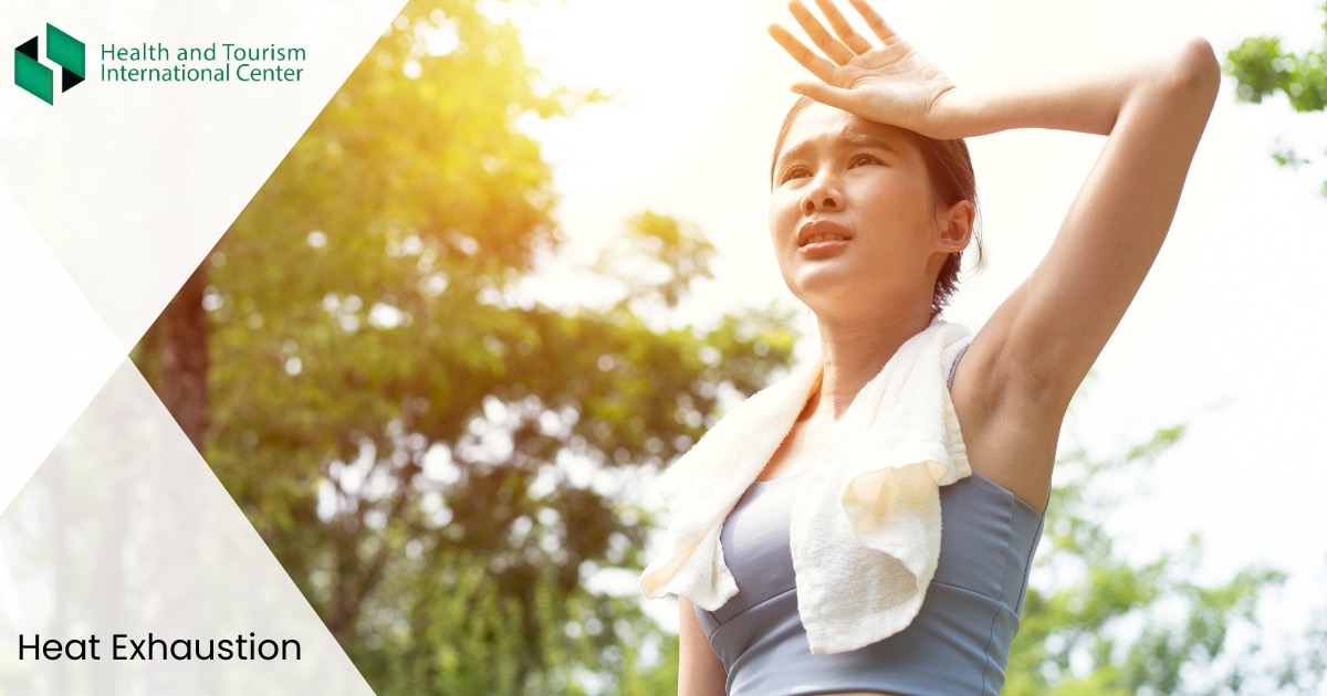 Heat exhaustion - what are the symptoms of heat stroke?