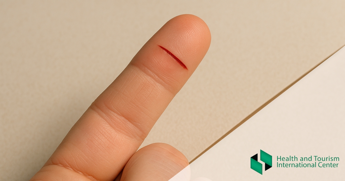 How to treat a paper cut?