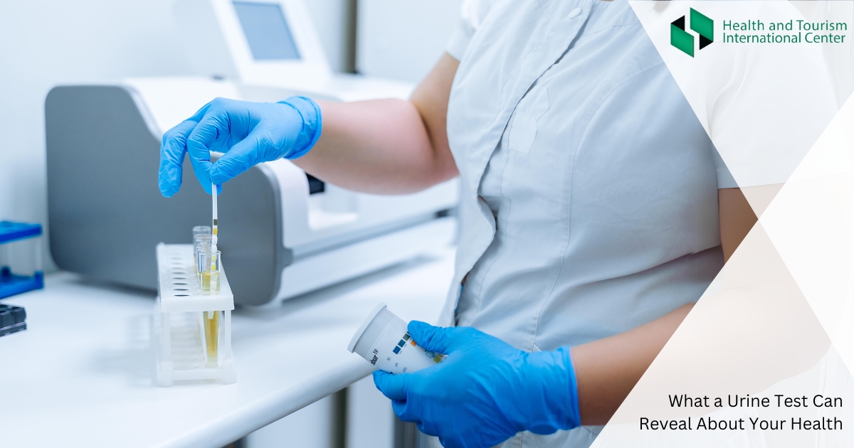 What does the urinalysis show?