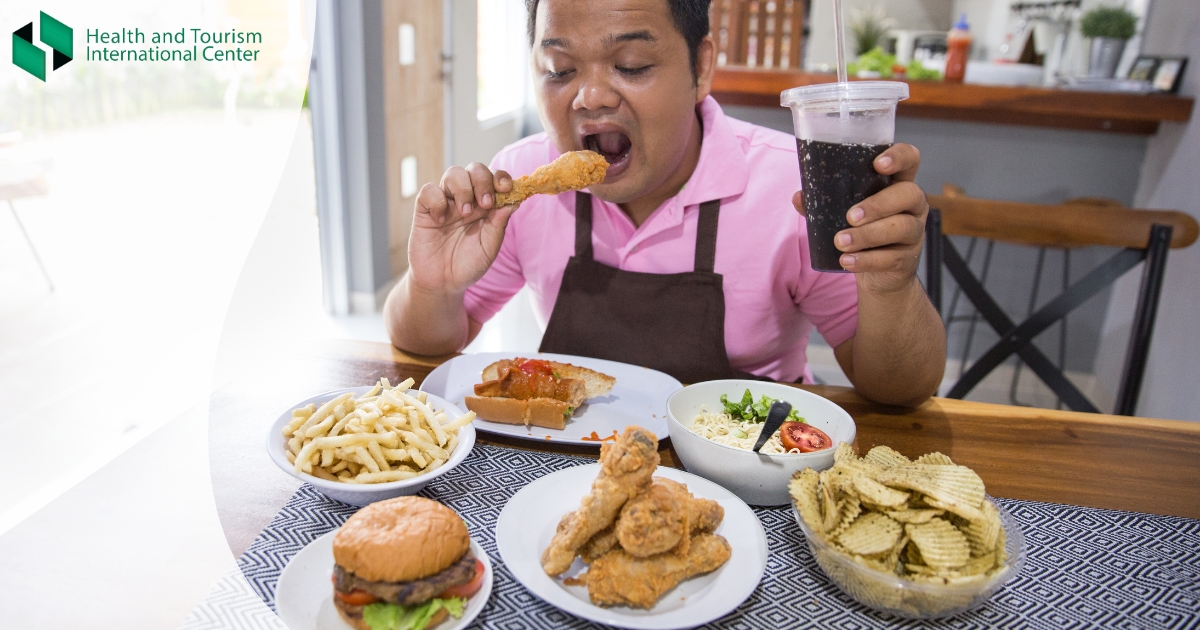 Some symptoms that occur due to overeating