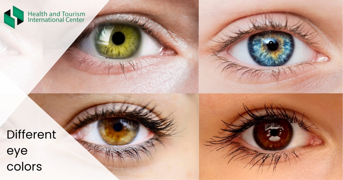 Which eye color is the most common and which is rare?