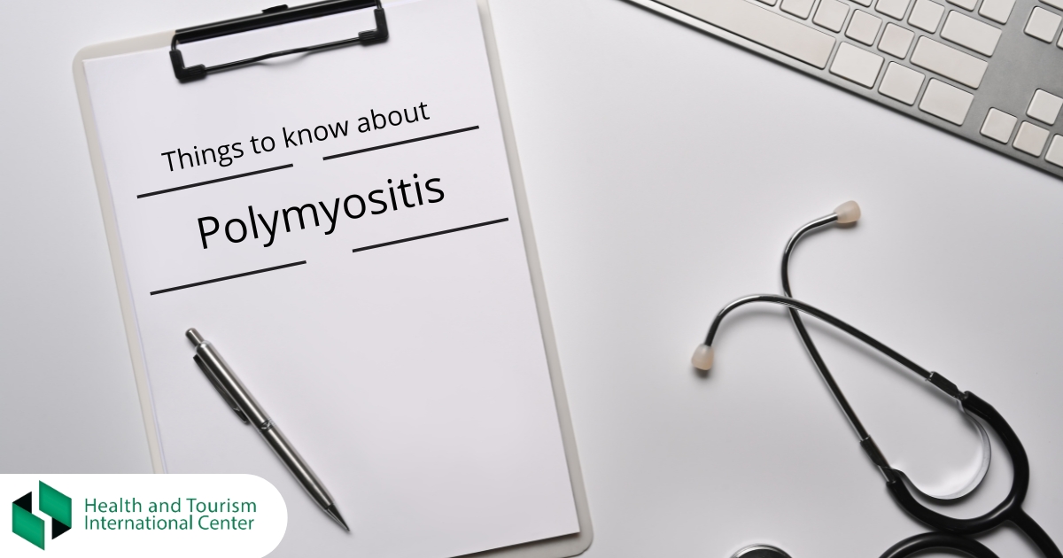 Polymyositis is a disease that causes muscle weakness